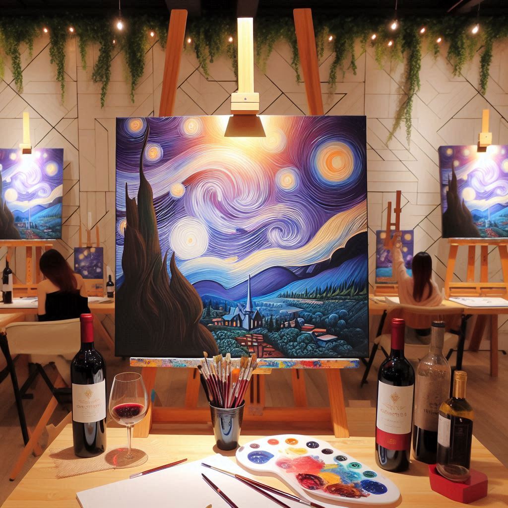 Art & Wine Experience "Canvas & Cabernet"